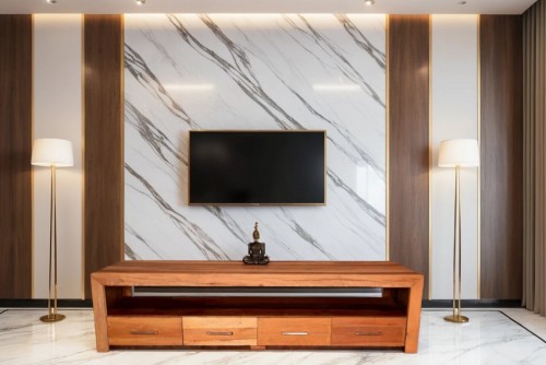 Huge hoar natural finish tv unit 