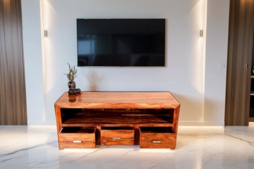 Recto three drawer  tv unit